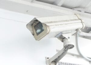 o camera de supraveghere care nu functioneaza
